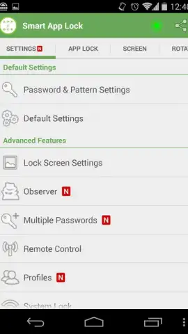 Smart App Lock скриншот 1