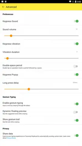 Facemoji Keyboard Lite скриншот 1