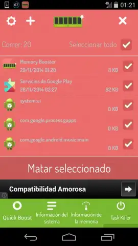 Memory Optimizer HD скриншот 3