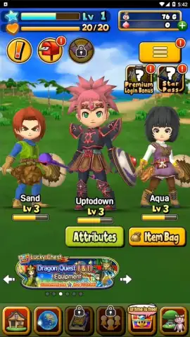 Dragon Quest of the Stars скриншот 3