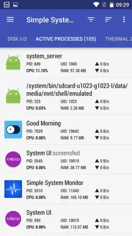 Simple System Monitor скриншот 9