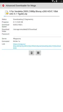 Advanced Downloader for Mega скриншот 6