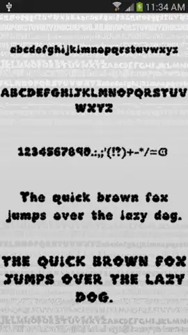 Style Free Font Theme скриншот 4