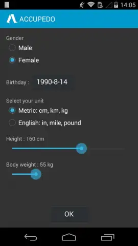 Accupedo Pedometer скриншот 7