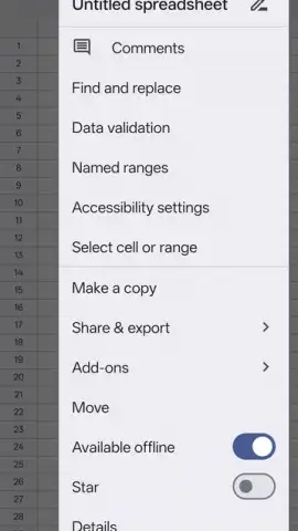 Google Sheets скриншот 15