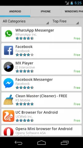 Mobile App Store скриншот 7