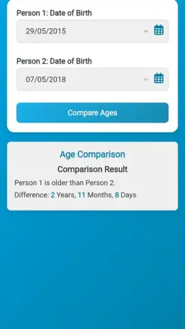 Age Calculator скриншот 4