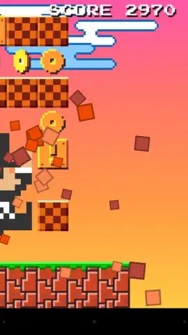 Super Mega Runners 8 Bit Mario скриншот 2