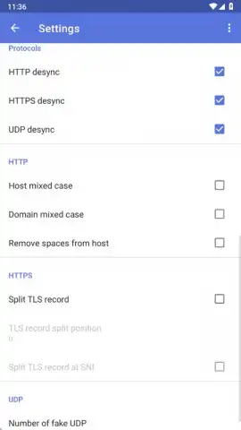 ByeByeDPI скриншот 4