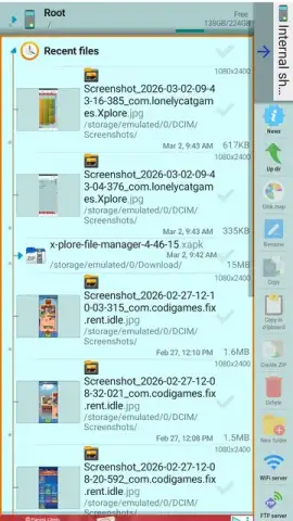 X-plore File Manager скриншот 1