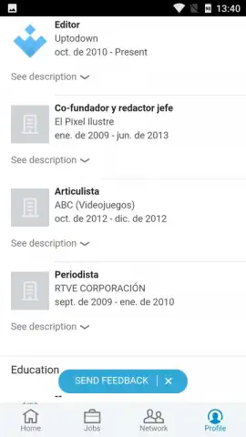 LinkedIn Lite скриншот 2