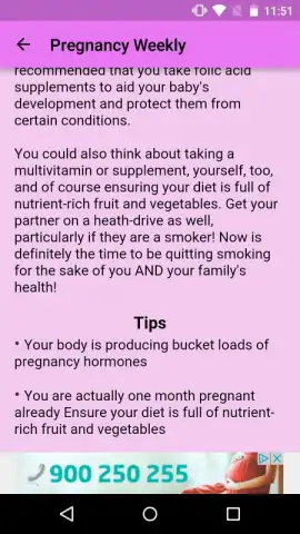 Pregnancy Weekly скриншот 4