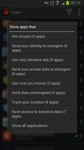 Clueful Privacy Advisor скриншот 3