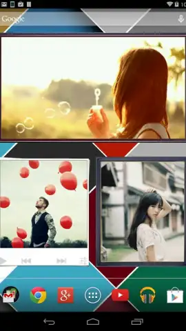 Animated Photo Frame Widget скриншот 2