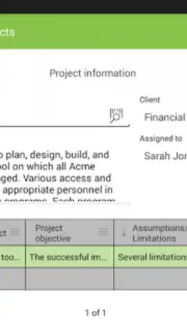 MobiDB Project Management скриншот 4