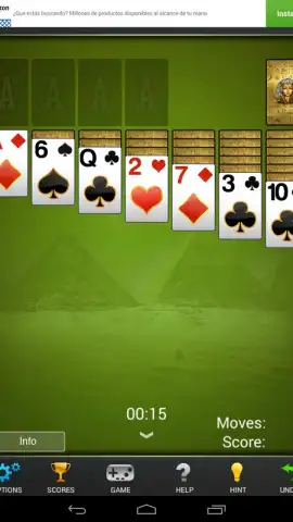 Solitaire Pharaoh скриншот 6
