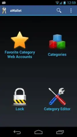 aWallet Password Manager скриншот 4