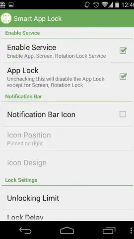 Smart App Lock скриншот 5