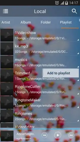 Music Player скриншот 6