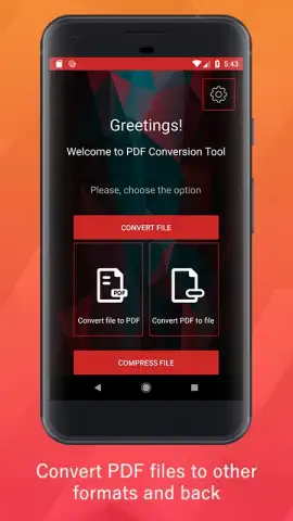 PDF Conversion Tool скриншот 8