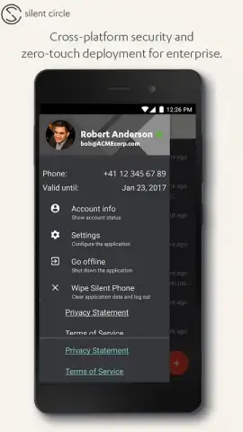 Silent Phone скриншот 5