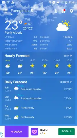 Local Weather Forecast скриншот 5