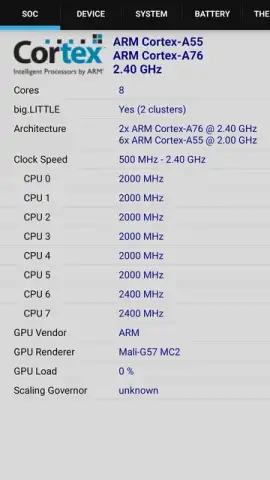 CPU-Z скриншот 1