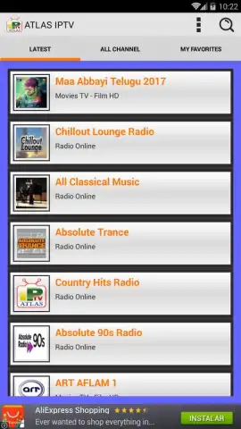 ATLAS IPTV - Stream Live TV скриншот 1