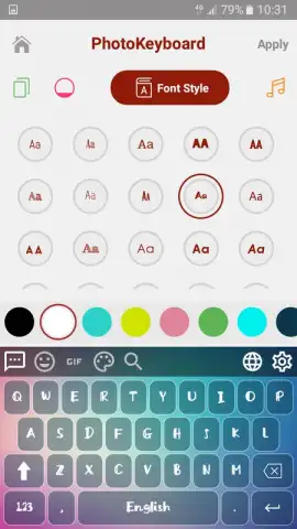 Keyboard Colors скриншот 5
