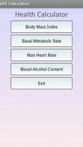 Health Calculator скриншот 5