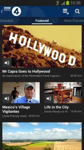 BBC iPlayer Radio скриншот 1