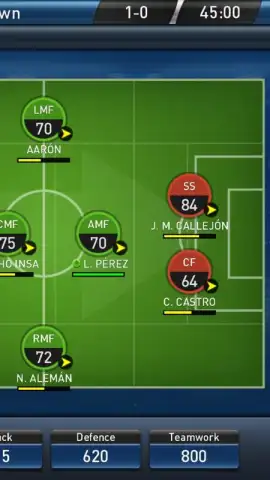 PES Club Manager скриншот 4