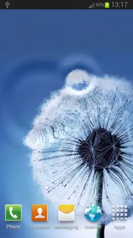 Galaxy S3 Live Wallpaper скриншот 1