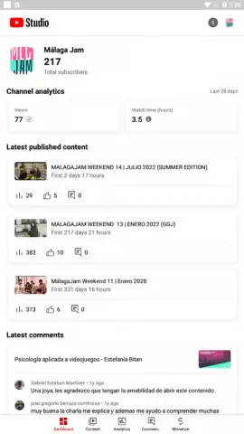 YouTube Studio скриншот 15