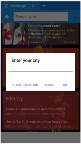 Goo Internet Browser скриншот 9