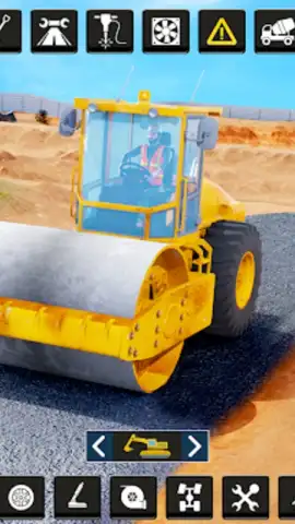 City Road Construction Game 3D скриншот 5