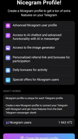Nicegram: Web3 for Telegram X скриншот 13