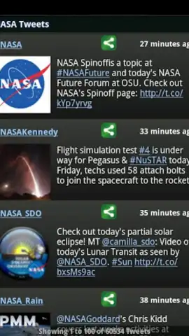 NASA App скриншот 4
