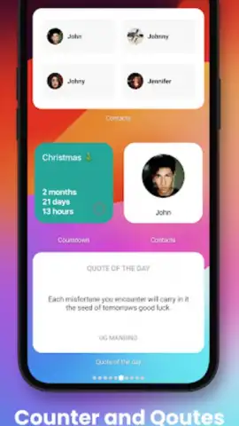 iOS Widgets скриншот 2