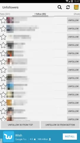 Unfollowers for Instagram скриншот 1