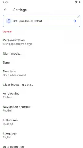 Opera Mini скриншот 20