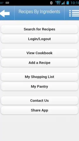 Recipes by Ingredients скриншот 2