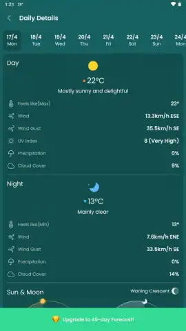 Clima – Weather Forecast скриншот 5