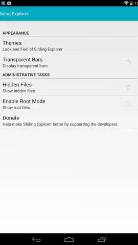 Sliding Explorer скриншот 1