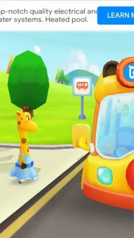 Baby Panda’s School Bus скриншот 8