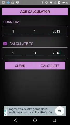 Age Calculator offline pro скриншот 2