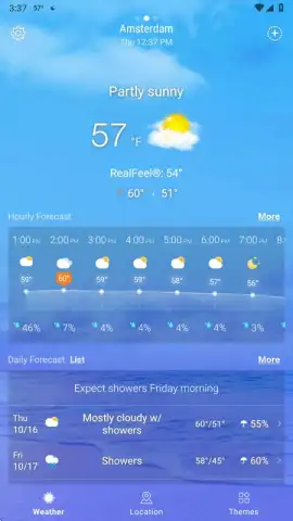 Local Weather Widget скриншот 1