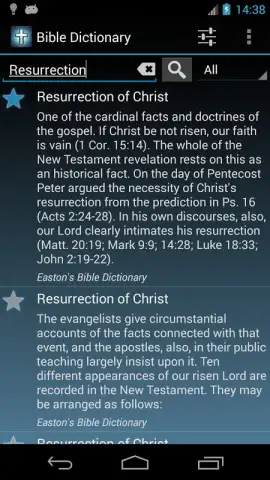 The Bible Dictionary скриншот 3