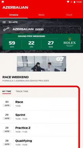 Official F1 ® App скриншот 14