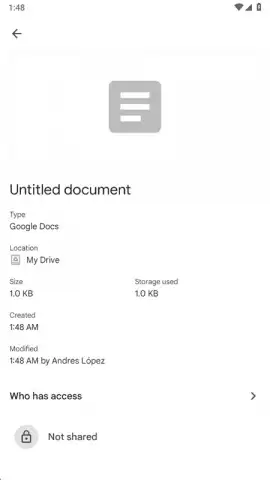 Google Docs скриншот 4